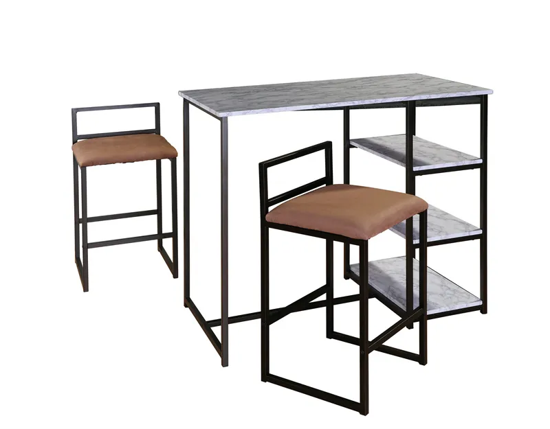 2 Person Dining Table with Shelf
