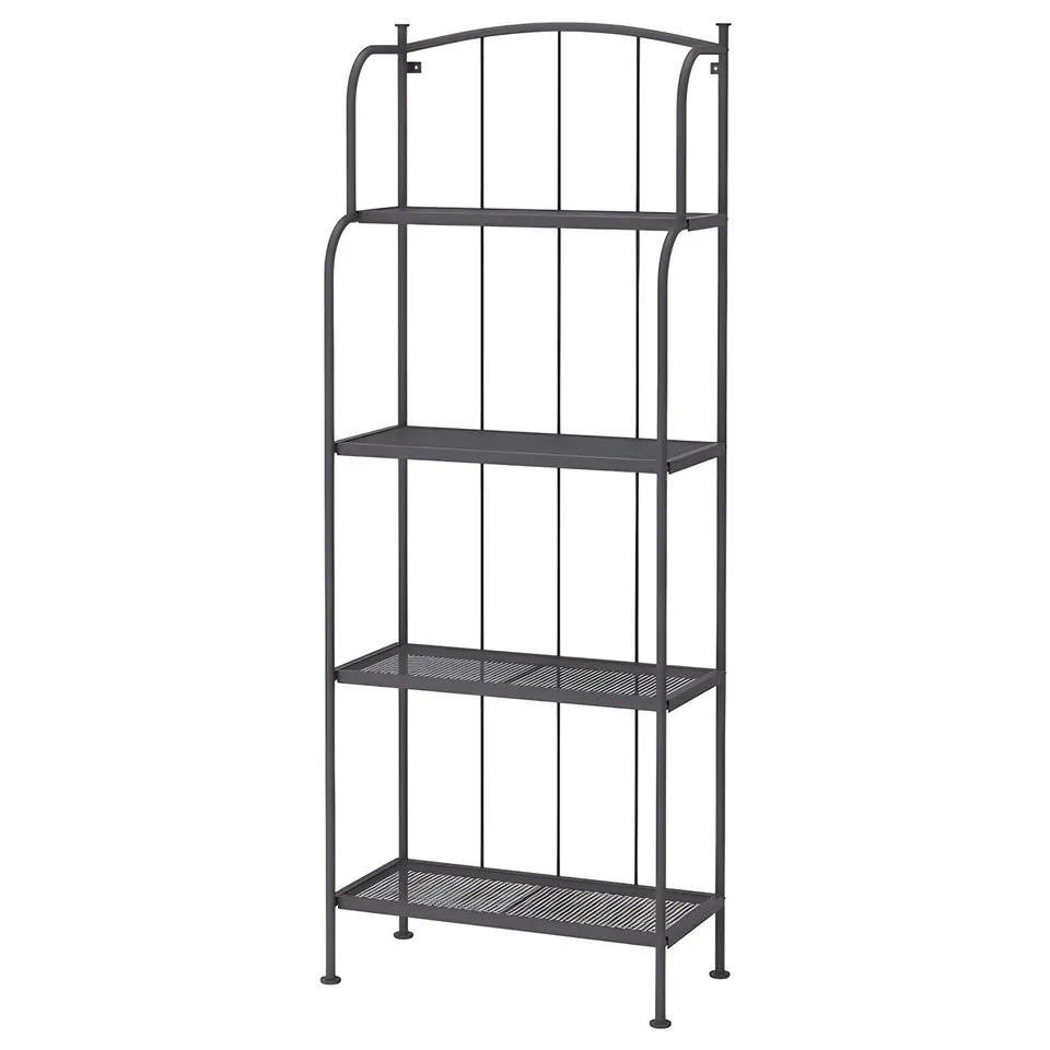4 Tier Metal Bookcase