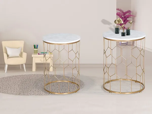 Round Coffee Table Sets/modern Round Coffee Table Sets